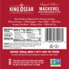 King Oscar Mackerel in Olive Oil, Mediterranean Style, 4.05 Ounce Can (Pack of 12, Packaging May Vary), Skinless & Boneless, Wild Caught Canned Mackerel view 2