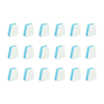 Nispira Fine Blue and White Disposable Air Filters Compatible with ResMed S7 S8 CPAP Machine, 24 Filters