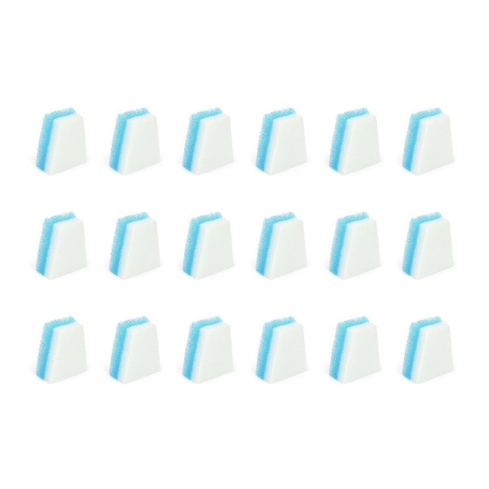 Nispira Fine Blue and White Disposable Air Filters Compatible with ResMed S7 S8 CPAP Machine, 24 Filters