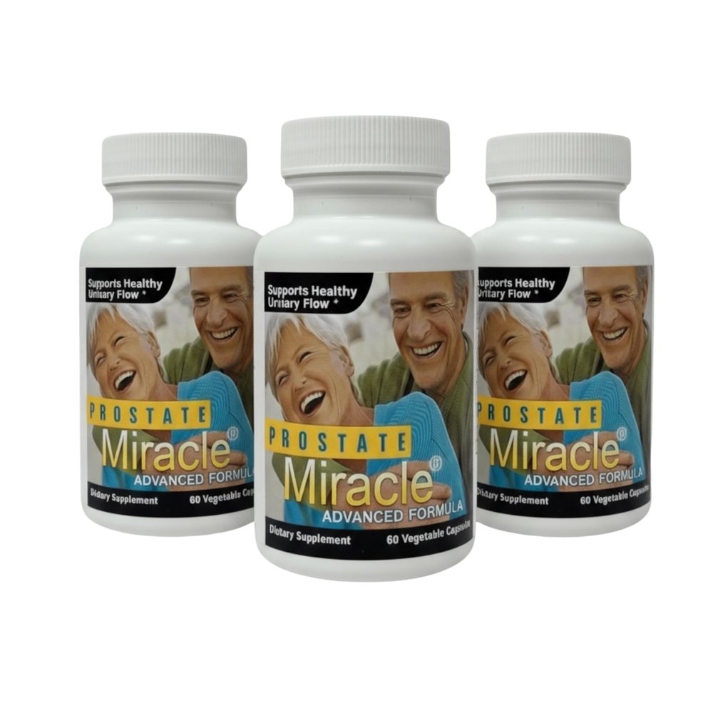 3 pack Prostate Miracle Advanced Formula