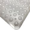 PCP Non-Slip Shower Safety Mat for Traction On Tub & Tile, Clear view 4