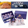 Hansol Professional Cupping Therapy Equipment Set with pumping handle 10 Cups & English Manual (Made in Korea) view 2