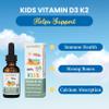 Go Healthy Kids Vitamins D3 K2 (MK-7), Child Vitamin D, Liquid Vegan D3 K2 Drops for Kids, Sugar-Free, Easy-to-Absorb, Children's Growth & Immune Support, Vanilla Flavor - 30 Servings view 4
