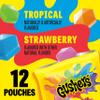 Gushers Fruit Flavored Snacks, Strawberry and Tropical Flavors, 12 ct view 3