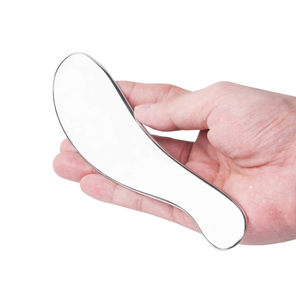 Allshow Gua Sha Tools, Stainless Steel Scraping Massage Tool, IASTM Tools, Myofascial Scraping Tools to Physical Therapy, Scar Tissue and Soft Tissue (A)