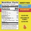 Gushers Fruit Flavored Snacks, Valentine's Day, Tropical and Strawberry, Variety Pack, 20 Ct, 16 oz view 2
