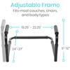 Vive Stand Assist - Mobility Standing Aid Rail for Couch, Chair - Assistance Handle for Patients, Elderly, Seniors and Disabled - Safety Grab Bar for Sitting, Sofa, Home - Adjustable, Portable Device view 4