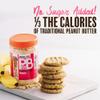 PBfit No Sugar Added, Peanut Butter Powder, Powdered Peanut Spread from Real Roasted Pressed Peanuts,13 Ounce (Pack of 2) view 2