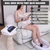 Vitaciti Dual Ionic Detox Foot Bath Machine Birthday Gift Digital LCD Display Spa Chi Cleanse Cell Detoxification Negative Hydrogen System with Black Aluminum Box, Two Arrays view 4