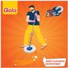 Gala Spin Mop with Easy Wheels and Bucket for Magic 360 Degree Cleaning with 2 Refills (Large, Blue) view 4