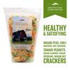 Oregon Farm Fresh Snacks Wasabi Peas & Rice Crackers Mix - Locally Sourced and Freshly Made Asian Snacks with Wasabi Almonds, Peanuts, Soybeans & Nut Crackers (14 oz) view 2