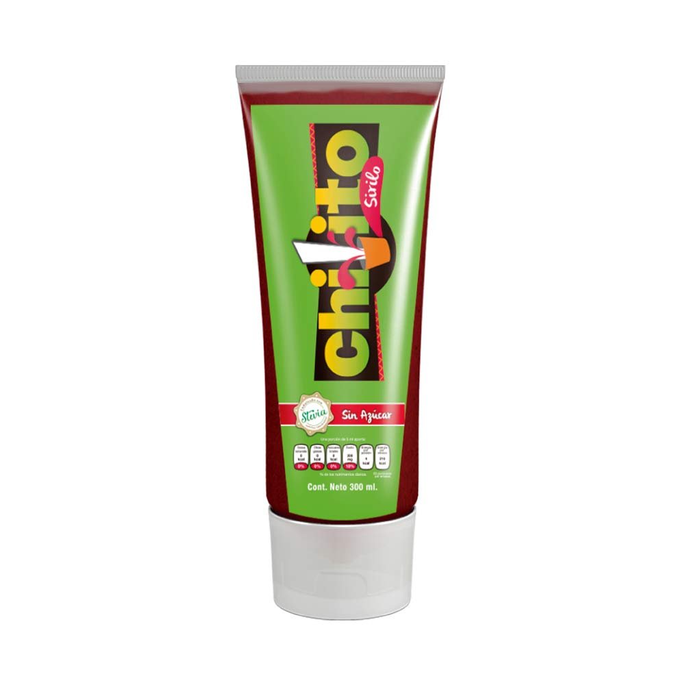 Chamoy Chilito Sirilo with STEVIA (6 PACK). Healthy sweet and sour dipping/dressing sauce. Sweetened with stevia, keto friendly, low carb, sugar free.