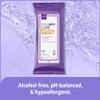 Medlind ReadyBath LUXE (8 Wipes/1 Pack), Scented, Extra Thick Adult Bath Wipes, No Rinse Formula with Aloe, Shower Wipes for Sensitive Skin, Hypoallergenic & Alcohol-Free Body Wash Wipes, 8 x 8 Inch view 3