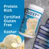 Quest Nutrition Vanilla Milkshake Protein Powder, 24g of Protein, 1g of Sugar, Low Carb, Gluten Free, 1.6 Pound, 23 servings view 3