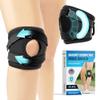 BraceAbility Patellar Tracking Knee Brace - Running, Exercise, Basketball Support Sleeve Stabilizer for Post Kneecap Dislocation, Tendonitis, Ligament, Patellofemoral and Meniscus Injuries (Medium) view 1