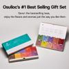 OSULLOC Premium Tea Collection (40 count, 10 flavors x 4 ea), Valentines Day Tea Gift Set, Self Care Sampler Gift Box, Premium Organic Pure & Blended Tea from Jeju view 4