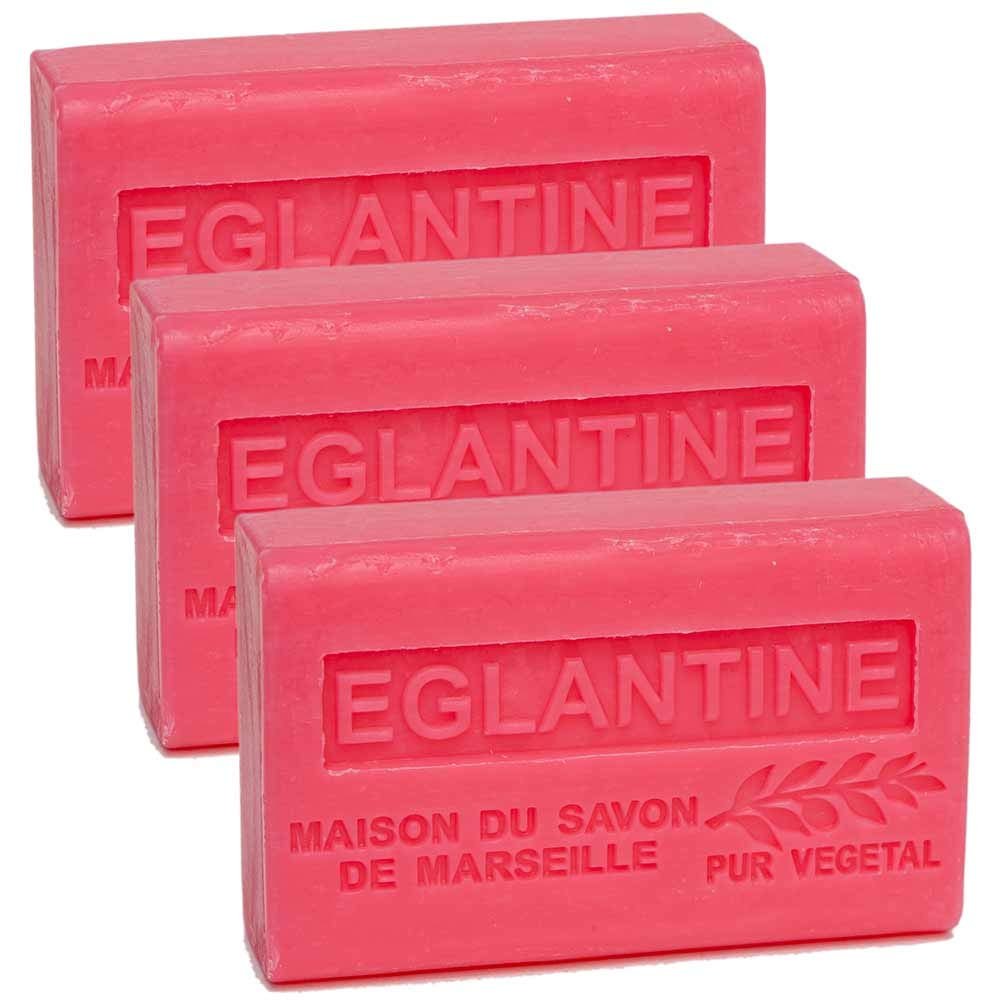 La Maison du Savon Organic Shea Wild Rose (3 Pack)