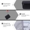 co2CREA Hard Case for Omron 3 Series Omron M2 Classic Upper Arm Blood Pressure Monitor BP7100 BP710N HEM-7120 Hem-7121 HEM-7124, Portable Travel Case Replacement view 4