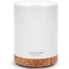ASAKUKI Essential Oil Diffuser for Home, 300 ml Humidifier with Automatic Shut-Off, Quiet Aromatherapy Diffuser with 7 LED Lights for Living Room, Kitchen, Bedroom, Hotel - Light Brown view 1