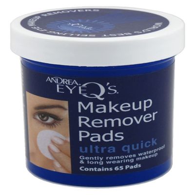 Andrea Eye Q'S 65 Count Dry Skin Ultra Quick Blue (Pack of 2)
