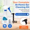 EarClearRX Flexible Tip Kit  Complete at-Home Ear Cleaning Kit for Adults & Kids - Easy-to Use Ear Cleaner - Includes Bottle Washer, Basin, 20 Disposable Tips, Microfiber Towel & Otoscope Penlight view 2