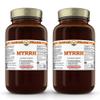 Myrrh Liquid Extract, Organic Myrrh (Commiphora myrrha) Tincture Herbal Supplement, Hawaii Pharm, Made in USA, 2x32 fl.oz view 1