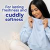 Snuggle Fabric Softener Dryer Sheets, Blue Sparkle Cuddle-Up Fresh, 230 Ct, Long-Lasting Fresh & Clean Scent, Softens Fabric, Reduces Static, Fights Wrinkles, Helps Repel Lint & Pet Hair, HE Safe view 4