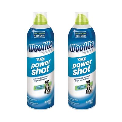 Woolite Oxy Deep Power Shot Fresh Scent Carpet Cleaner 14 oz. Liquid, Pack of 2