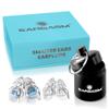 Eargasm Smaller Ears Earplugs - Blue High Fidelity Filtered Noise Reducing Reusable Ear-Plugs for Kids, Women, Men - Hearing Protection for Live Concerts, Motorcycles, Festivals, Sporting Events view 2