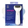 Amop Pedi Perfect Electric Callus Remover Foot File w/ Diamond Crystals, Pedicure Tool for Feet, Removes Hard & Dead Skin, Feet Scrubber & Buffer, Splashproof, w/ Extra Coarse Roller Head, 1 Count view 1