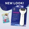 Amop Pedi Perfect Electric Callus Remover Foot File w/ Diamond Crystals, Pedicure Tool for Feet, Removes Hard & Dead Skin, Feet Scrubber & Buffer, Splashproof, w/ Extra Coarse Roller Head, 1 Count view 2