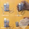 GLOYY Soft Compressed Towels Biodegradable Wipe Mini Magic Coin Tissues Includes FREE Carrying Dispenser, Portable for Home Beauty Backpacking Camping Outdoor Accessories(500 Count) (8.8x9.5) view 3