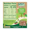 GoGo squeeZ Organic Applesauce and Fruit Puree, Apple Apple, 3.2 oz (Pack of 48), Unsweetened Organic Fruit Snacks for Kids, Gluten Free, Nut Free and Dairy Free, Recloseable Cap, BPA Free Pouches view 2