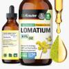 BIO KRAUTER Lomatium Tincture - Immune and Lung Support Supplement - Alcohol and Sugar Free Vegan Lomatium Root Tincture - 4 Fl.Oz. view 1