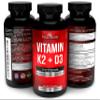 Divine Bounty Vitamin K2 (MK7 & MK4) with D3 Supplement - Vitamin K & D as MK-7 100mcg, MK-4 500mcg, and 5000 IU Vitamin D3 3-in-1 Formula - Bone and Heart Support - 90 Non-GMO Vegetarian Capsules view 4