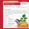 Traditional Medicinals Organic Throat Coat Herbal Tea, Supports Throat Health - 16 Count (Pack of 2) 32 Tea Bags Total view 4
