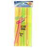 Neon-Colored Super Flexible Straws, 80 Count view 3