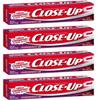 Close-Up Fluoride Toothpaste, Freshening Red Gel 4 oz (Pack of 4) view 1