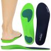 ViveSole Plantar Fasciitis Inserts for Men & Women - Shoe Insoles for Arch Support, Flat Feet, Pain Relief - Firm Foam OrthoticSoles for Work, Running - Fit Boots and Sneakers view 1