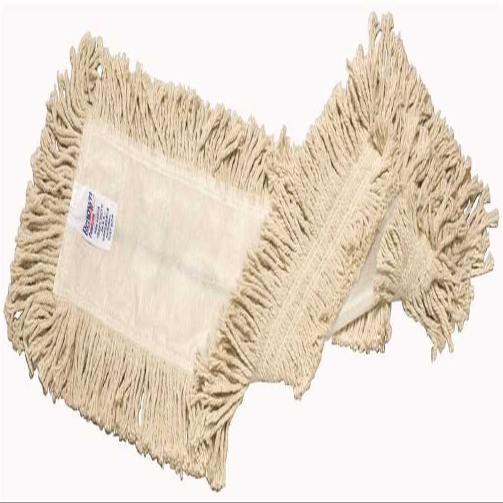 24"X5" 4Ply White Heavy Duty Disposable Cotton Dust Mop Renown Dust Mops 109635