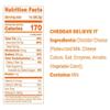Moon Cheese Cheddar Believe It, 2 Ounce, 3-Pack, Crunchy, Protein-Rich Cheese Snack, Keto Friendly, 100% Real Cheese view 3