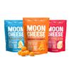 Moon Cheese Bites Bundle, Cheddar Believe It, Oh My Gouda & Get Pepper Jacked, 2-Ounce, 3-Pack, Lunch or After-School Snack view 1