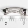 French Barrette Style Hair Clips 40mm 1 1/2 inch (100) 23004 by Minor Details view 1