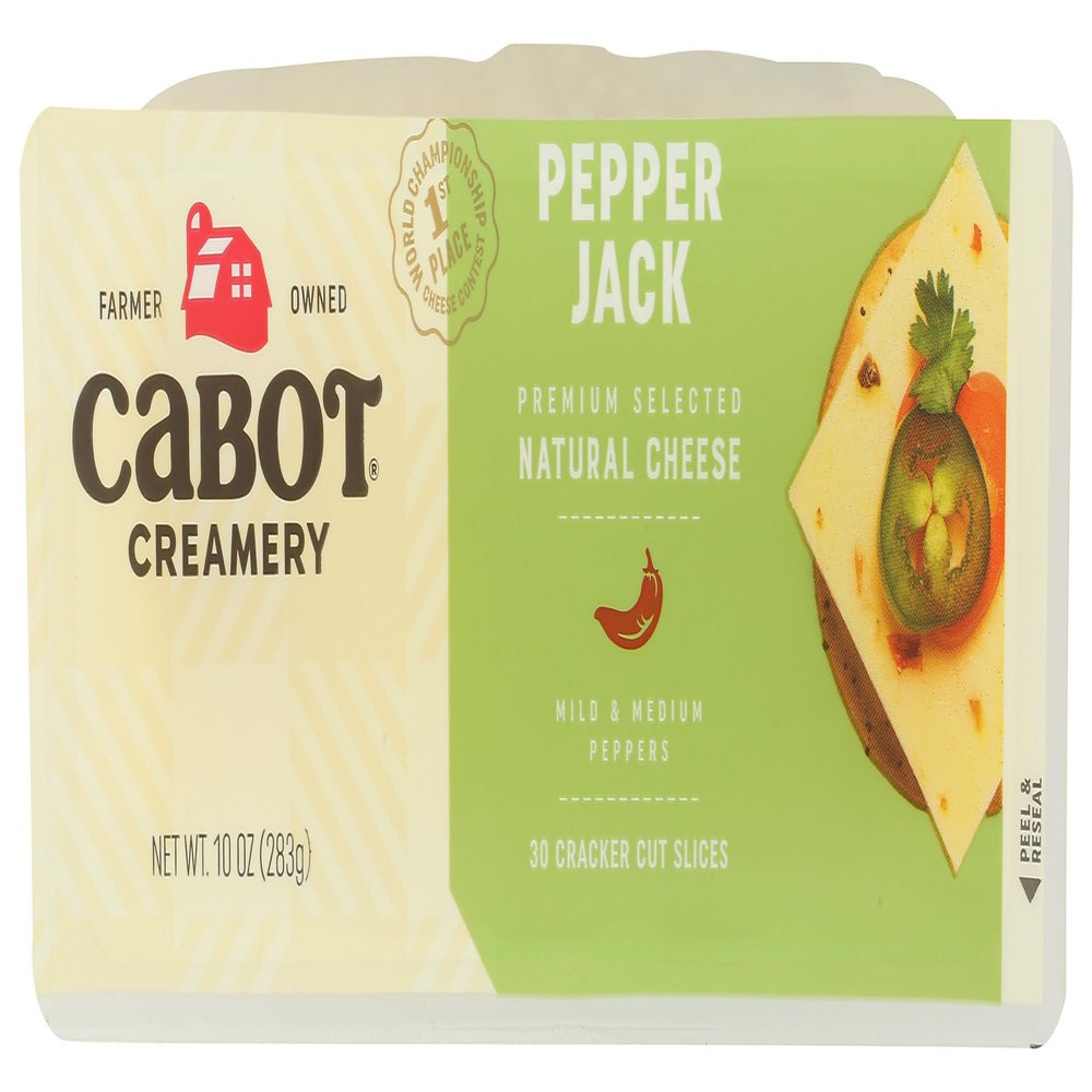 Cabot Creamery Co-Op Pepjk Slc Tray, 10 oz