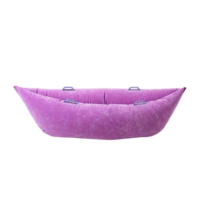 Fun and Function Air-Lite Cozy Canoe - Inflatable Sensory Peapod for Sensory Needs - Sensory Chair Compression Canoe for Kids Ages 3+ - Sensory Furniture - Purple - Large