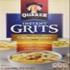 Quaker Instant Grits Cheese Lovers, Variety Pack, 12 Packets view 1
