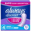 Always Discreet Adult Incontinence Pads for Women, Moderate Absorbency, Long Length, Postpartum Pads, 162 Count (3 Packs of 54) view 1