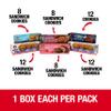 Little Debbie Cookie Variety Pack, 2 Boxes Of Oatmeal Creme Pies, 1 Box Of Fudge Rounds, 1 Box Of Chocolate Chip , 1 Box Of Star Crunch, 1 Box Of Jelly Creme Pies, 6 Piece Assortment view 2