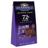 GHIRARDELLI Intense Dark Chocolate Squares, 72% Cacao Chocolate for Holiday Gifts and Stocking Stuffers, 4.1 Oz Bag (Pack of 6) view 1