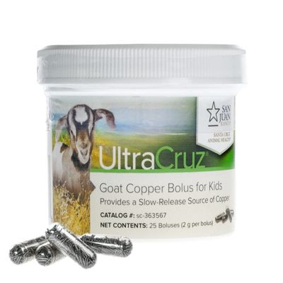 UltraCruz - sc-363567 Goat Copper Bolus Supplement for Kids, 25 Count x 2 Grams